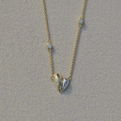Layered Heart Necklace