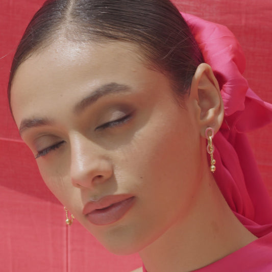 Mankai Chain Earrings