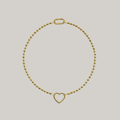 Signature Ball-Heart Necklace
