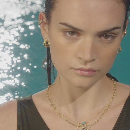 Natsumi Textured Hoops