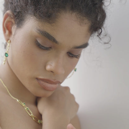 KiraKira Bold Hoops