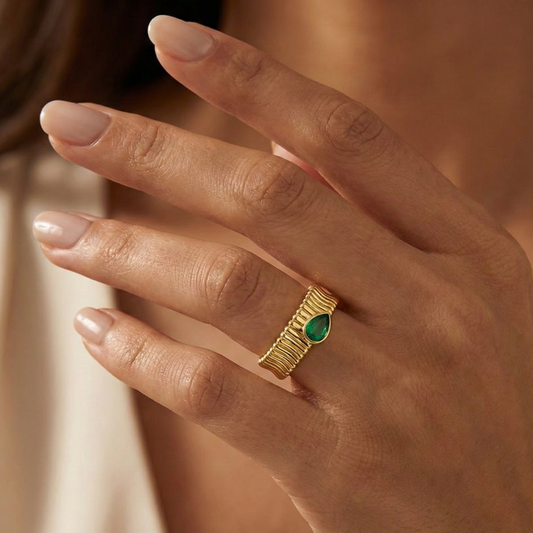 Natsumi Textured Ring