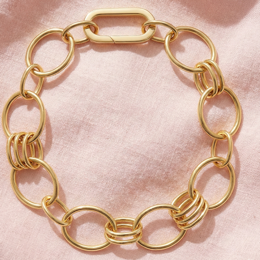 Ukiyo Oval Link Bracelet