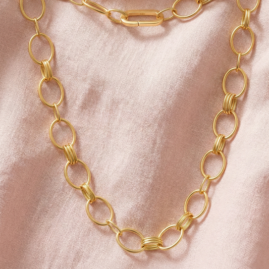 Ukiyo Oval Link Necklace